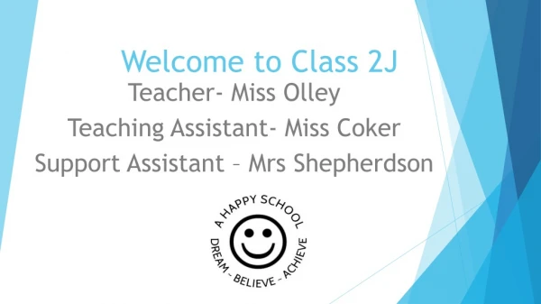Welcome to Class 2J