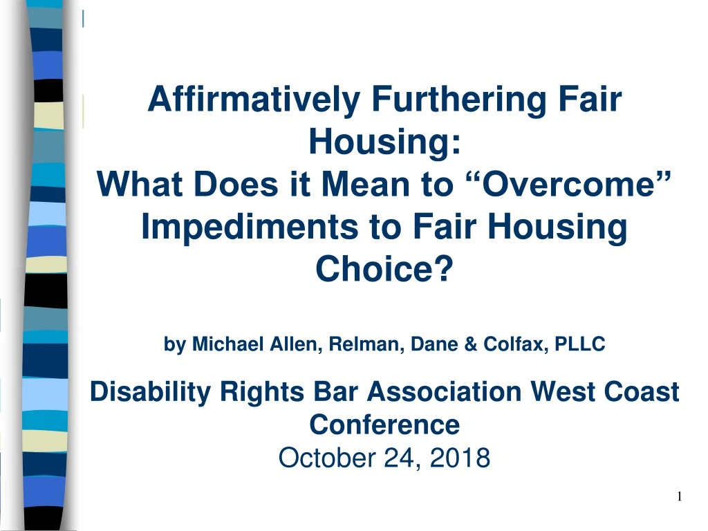 affirmatively furthering fair housing what does