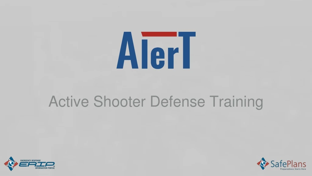 active shooter defense training