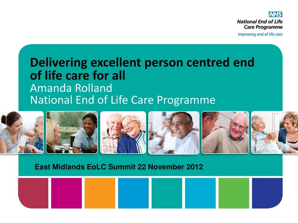 delivering excellent person centred end of life