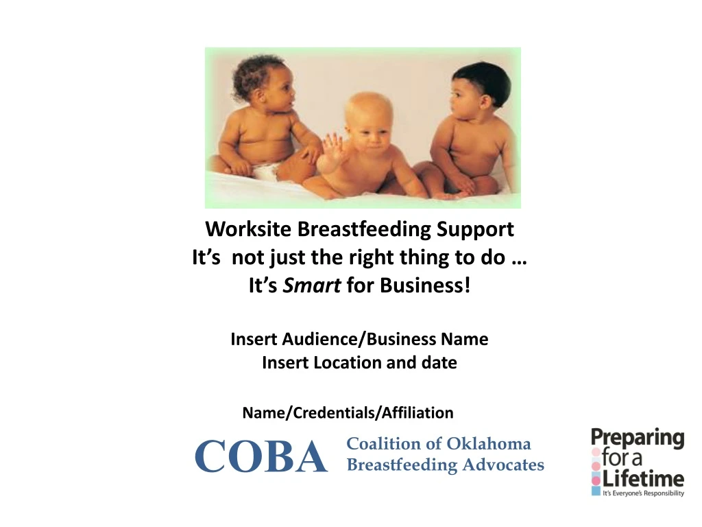 worksite breastfeeding support it s not just