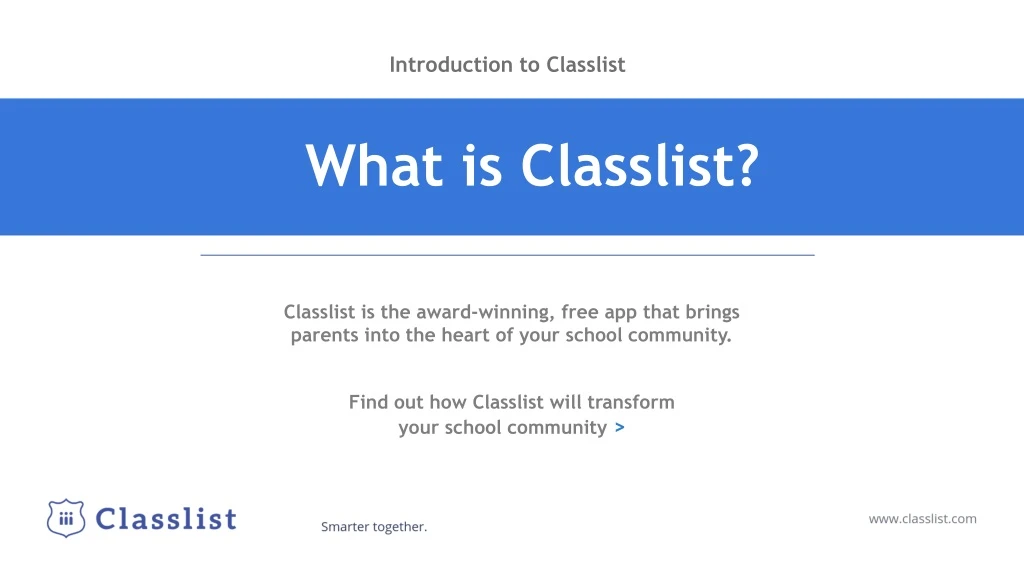 what is classlist