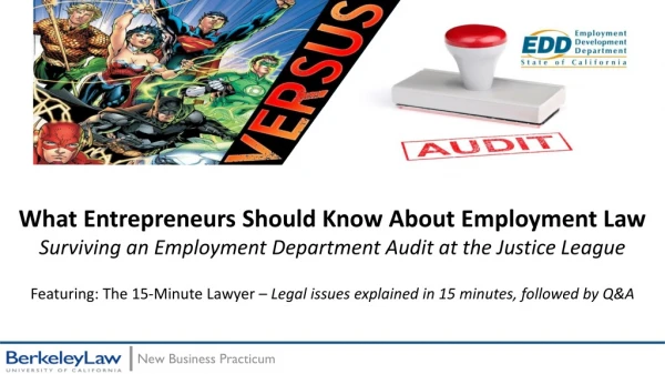 What Entrepreneurs Should Know About Employment Law