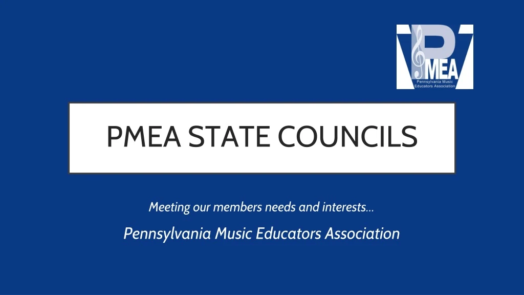 pmea state councils