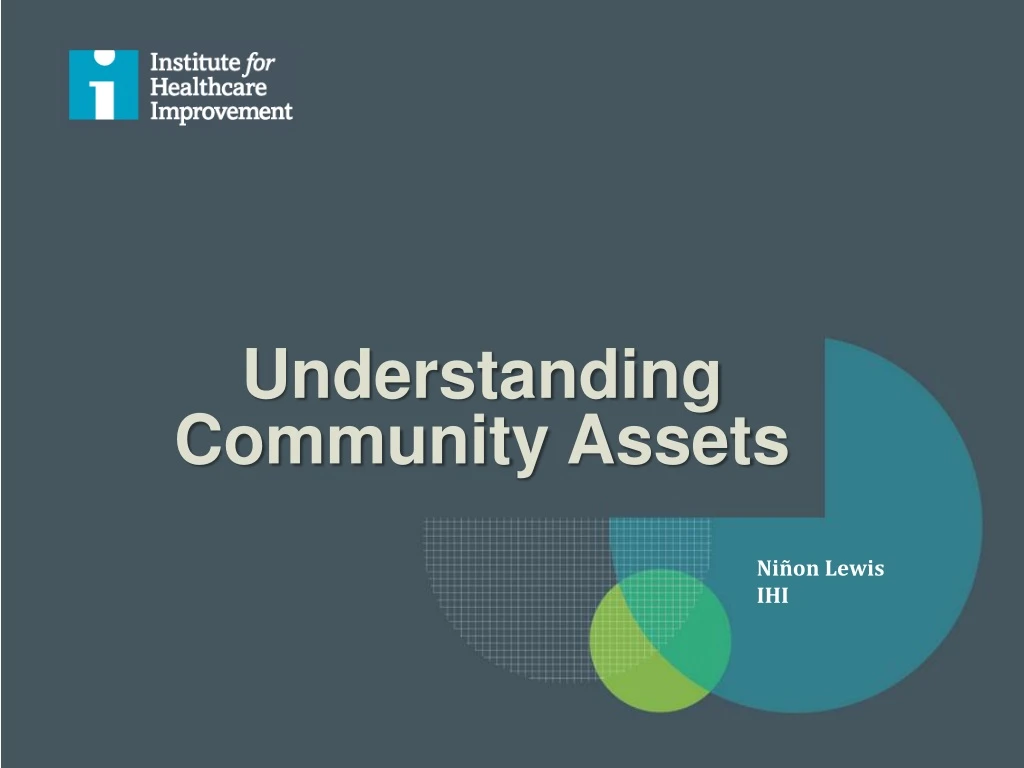 understanding community assets