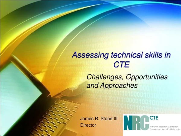 Assessing technical skills in CTE