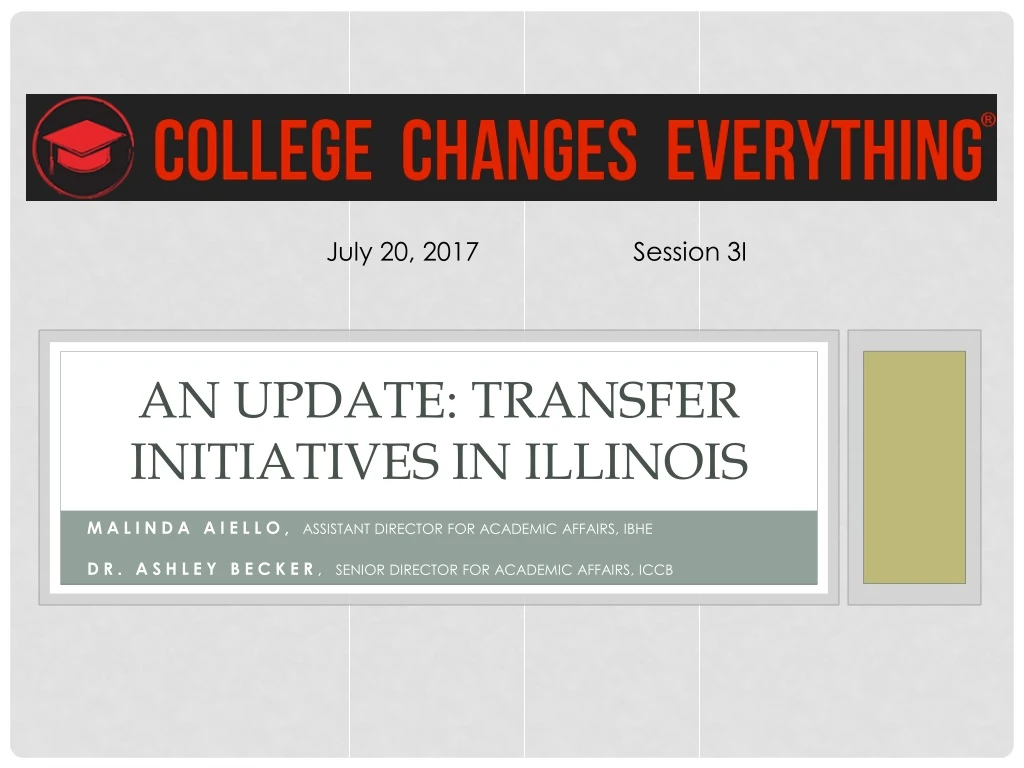 an update transfer initiatives in illinois