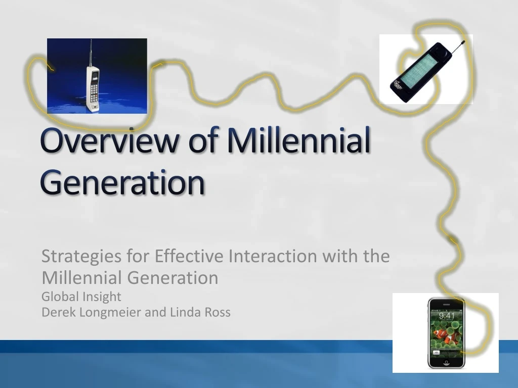 overview of millennial generation