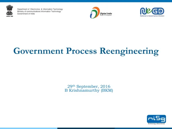 Government Process Reengineering