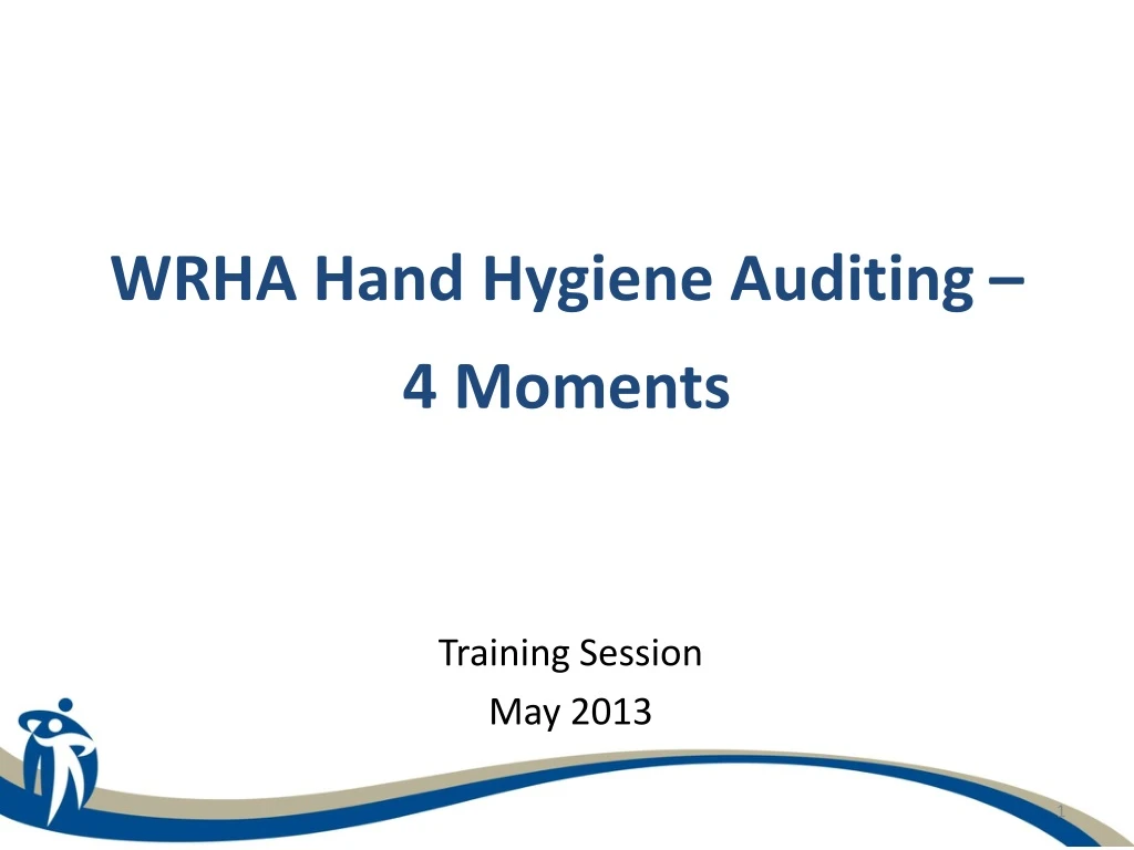 wrha hand hygiene auditing 4 moments