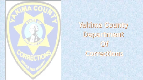 Yakima County Department Of Corrections