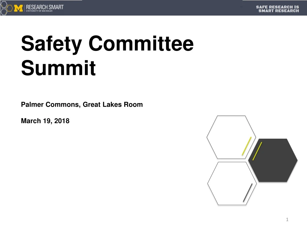safety committee summit palmer commons great lakes room march 19 2018