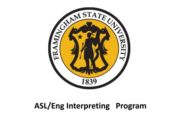 ASL/Eng Interpreting Program