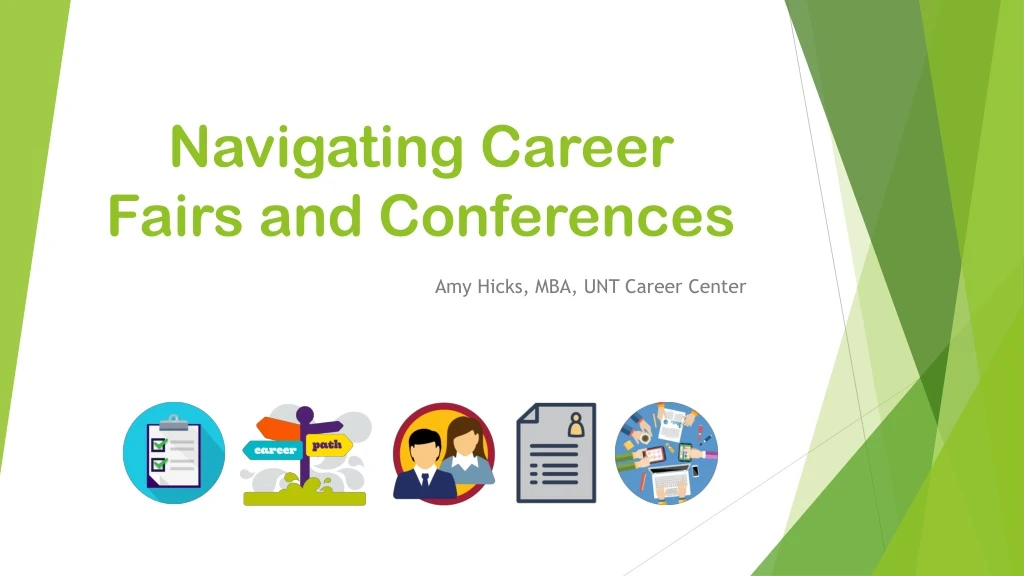 navigating career fairs and conferences