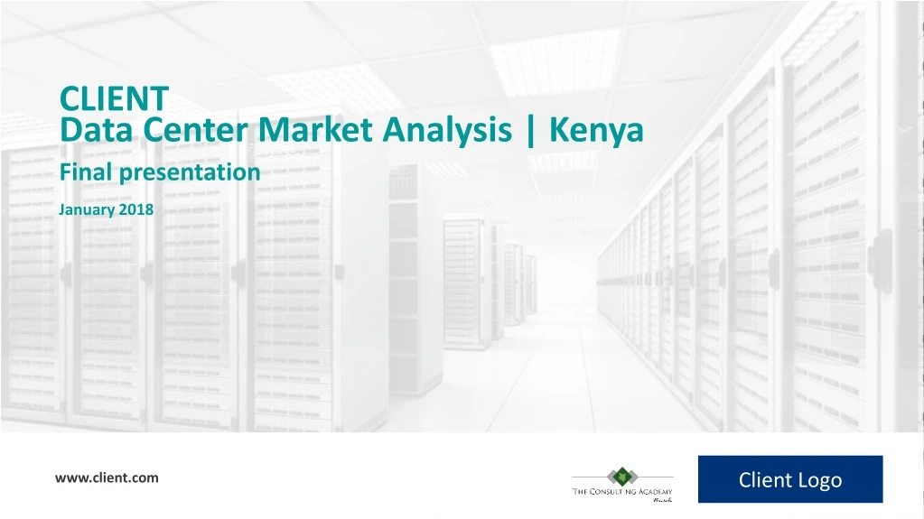 client data center market analysis kenya