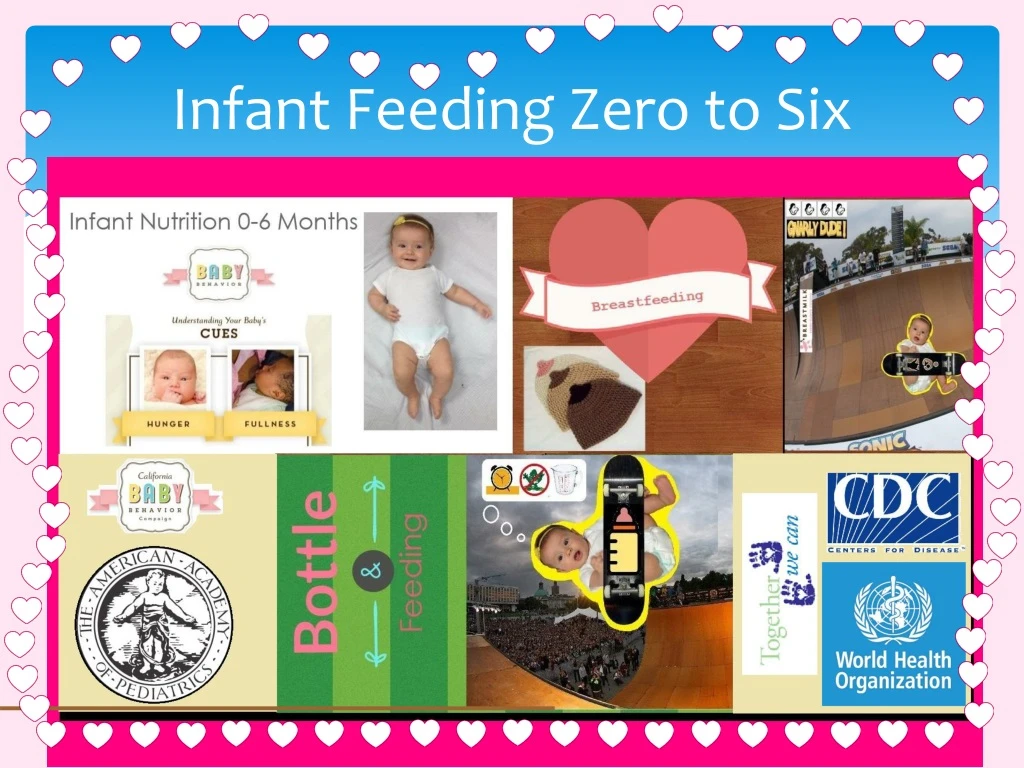 infant feeding zero to six