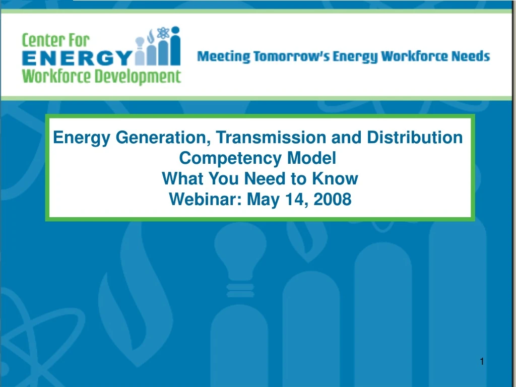 energy generation transmission and distribution