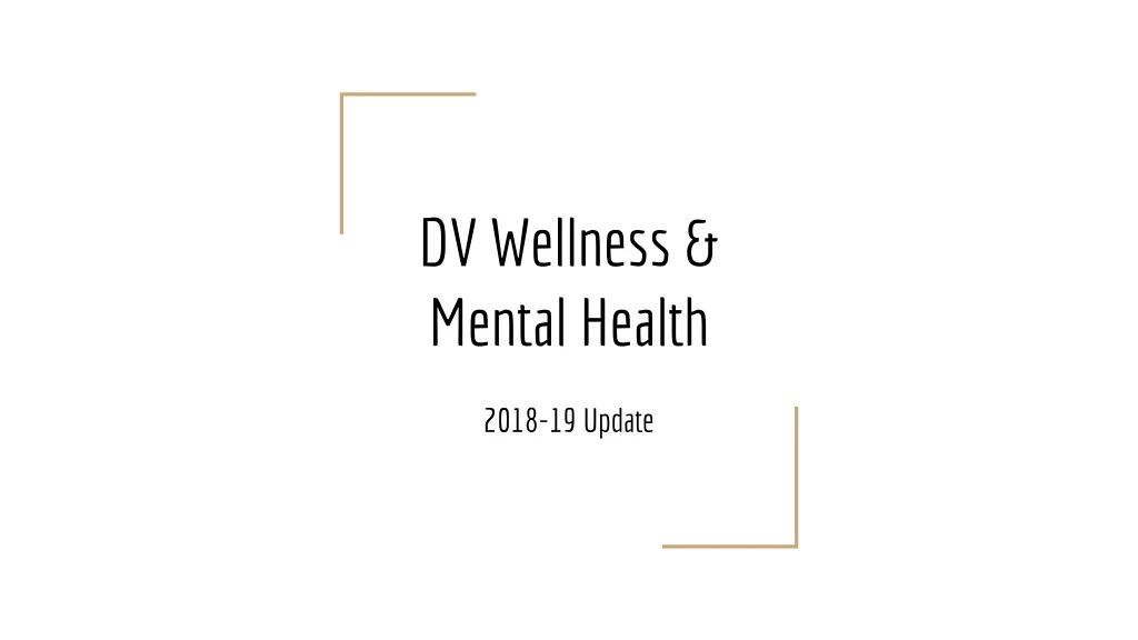 dv wellness mental health