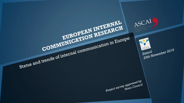 EUROPEAN INTERNAL COMMUNICATION RESEARCH