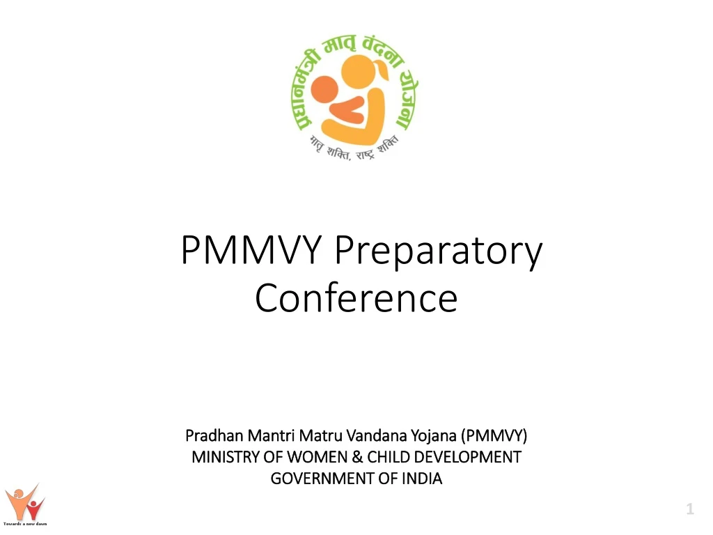 pmmvy preparatory conference