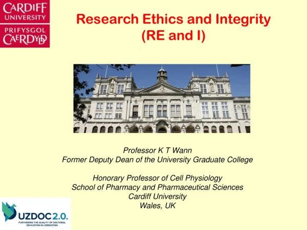 Research Ethics and Integrity (RE and I)