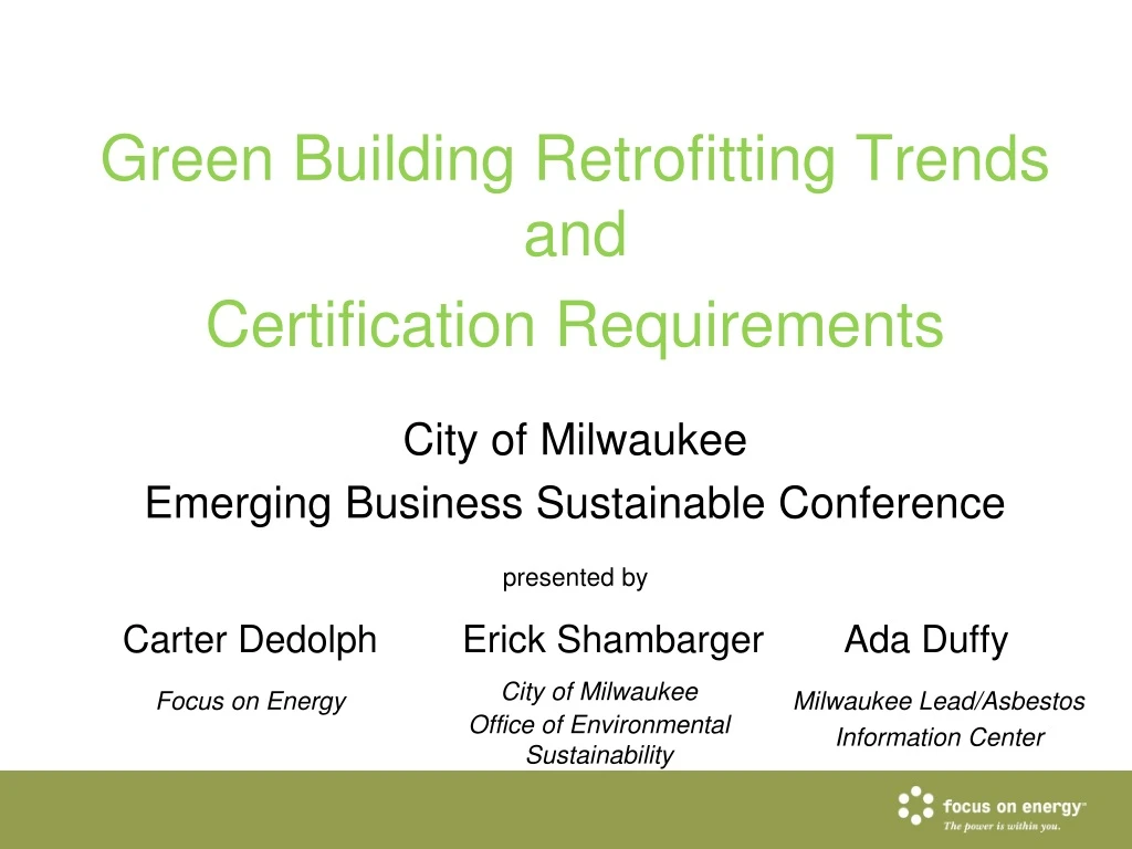 green building retrofitting trends