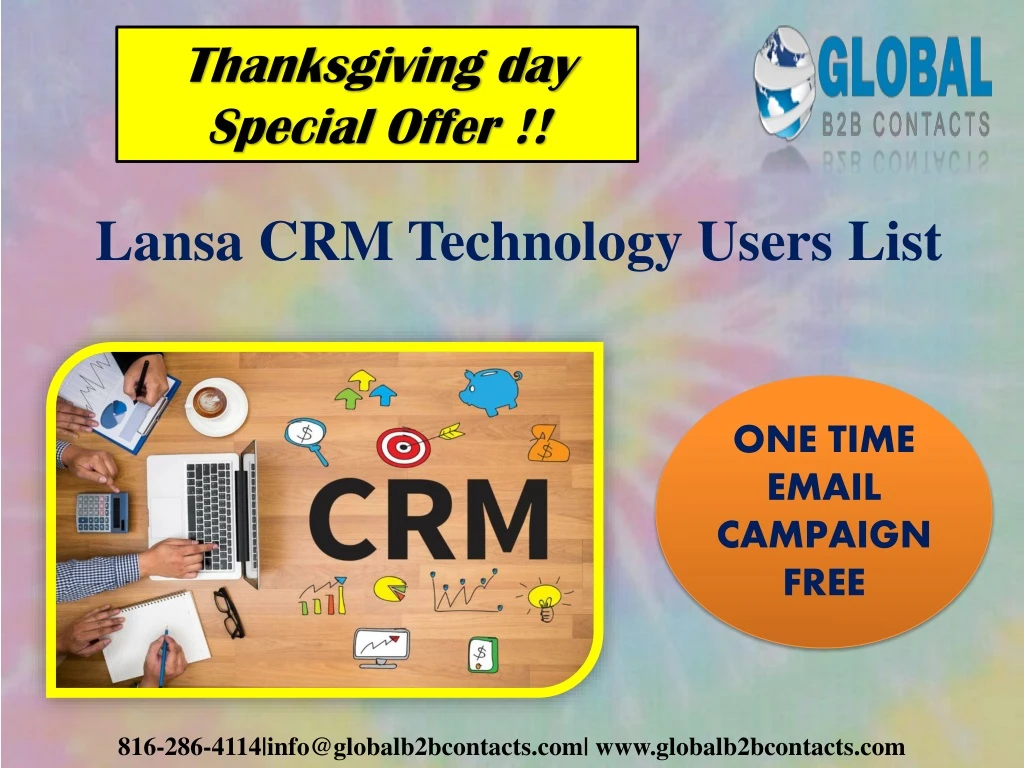 thanksgiving day special offer