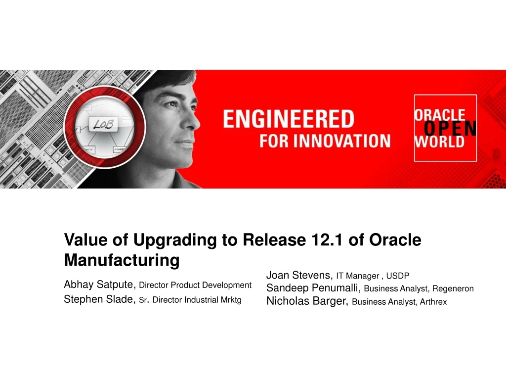 value of upgrading to release 12 1 of oracle