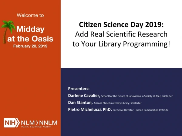 Citizen Science Day 2019: Add Real Scientific Research to Your Library Programming!