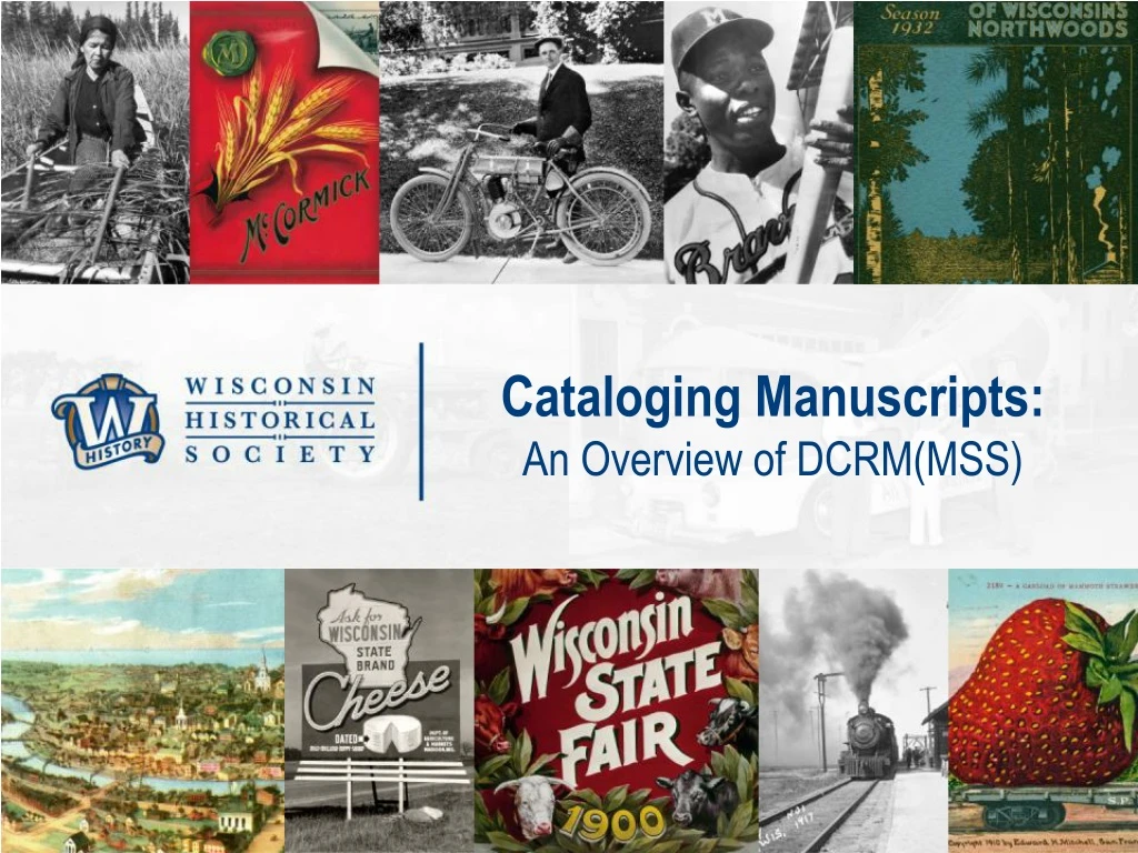 cataloging manuscripts