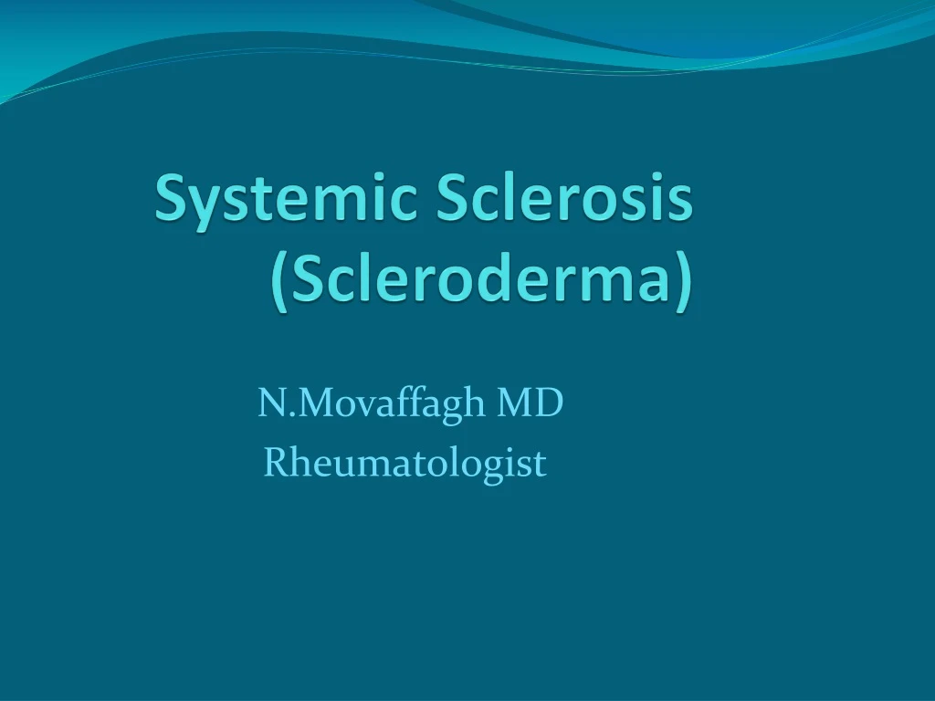 systemic sclerosis scleroderma