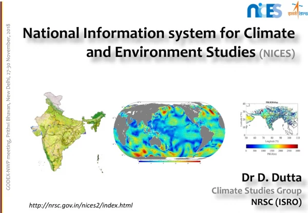National Information system for Climate and Environment Studies (NICES)
