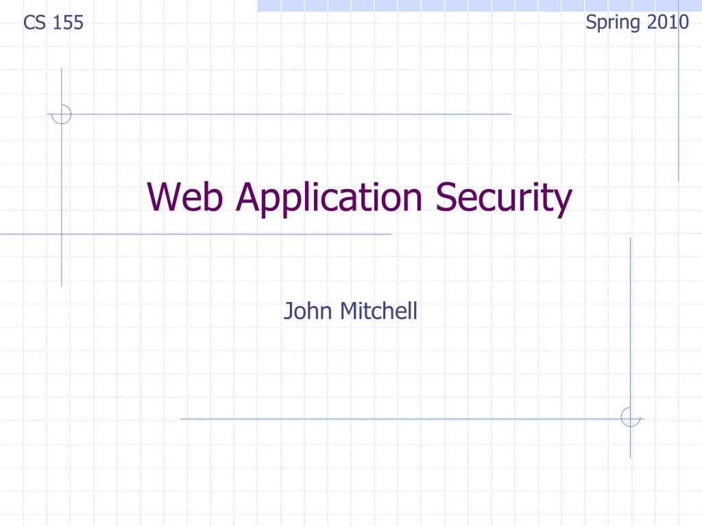 web application security