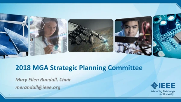 2018 MGA Strategic Planning Committee