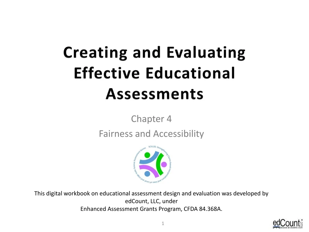 creating and evaluating effective educational assessments