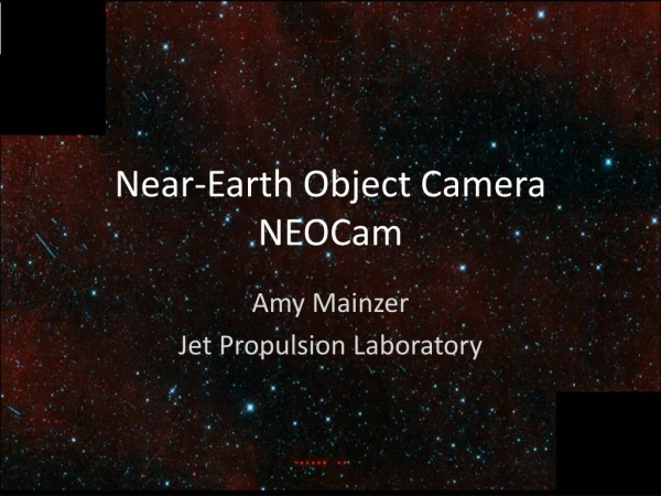 Near-Earth Object Camera NEOCam