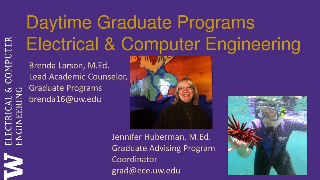 daytime graduate programs electrical computer