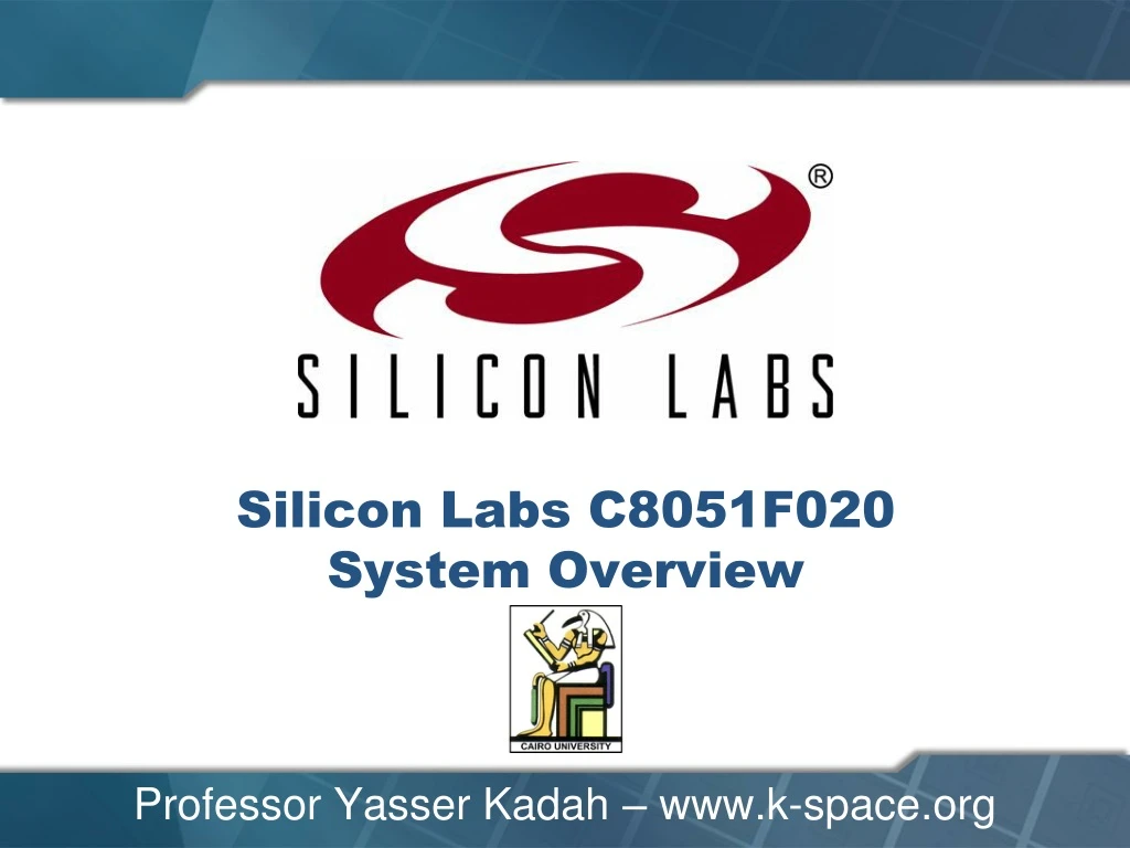 silicon labs c8051f020 system overview