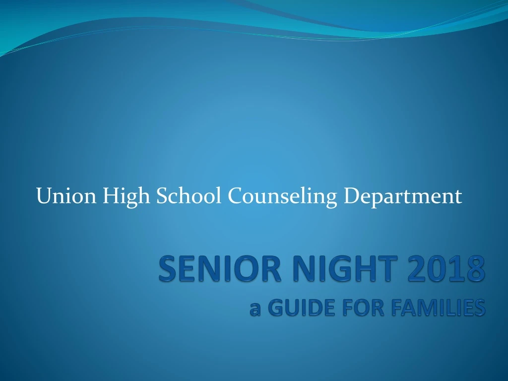 senior night 2018 a guide for families