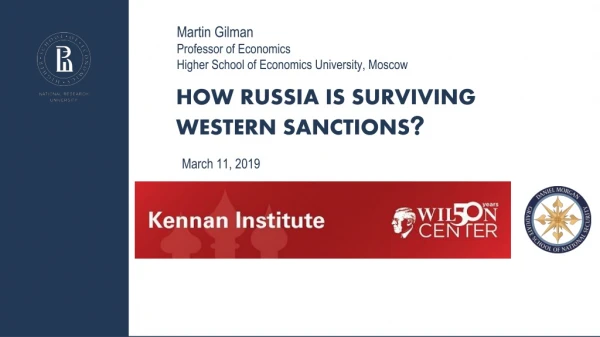 How Russia is Surviving Western Sanctions ?