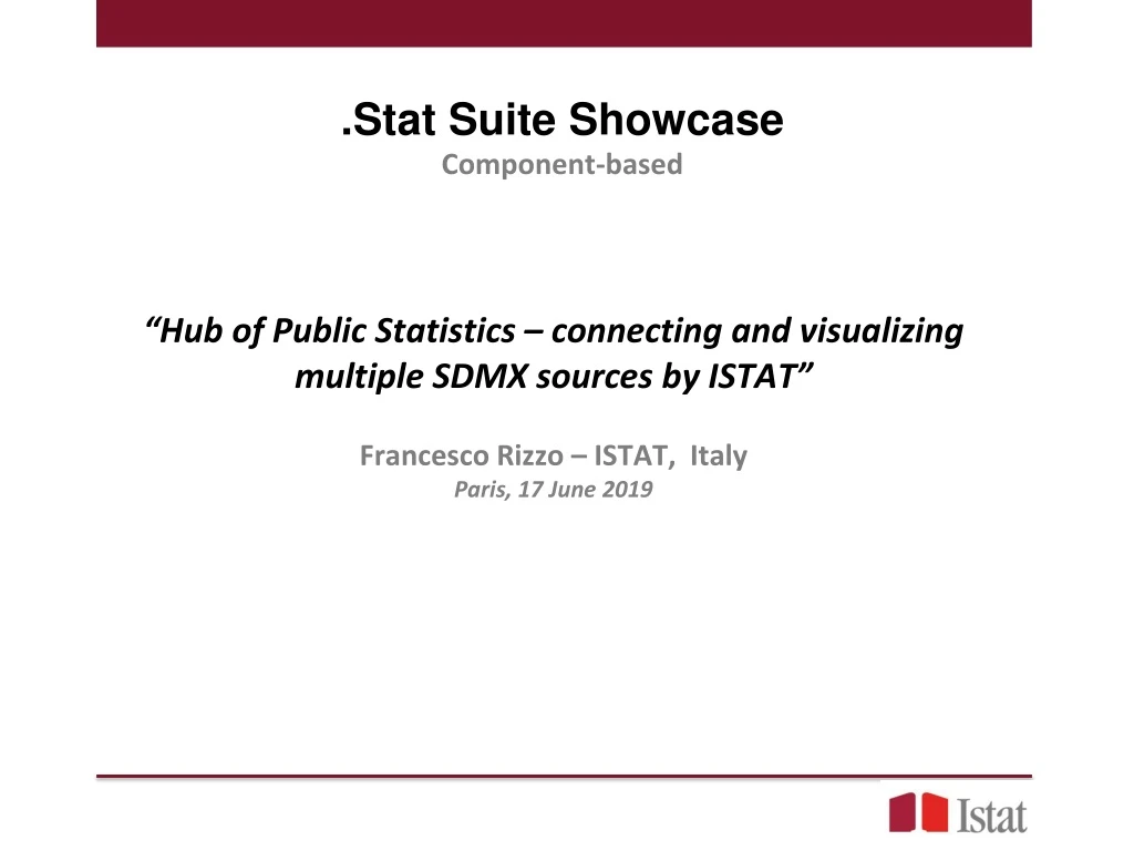 stat suite showcase component based