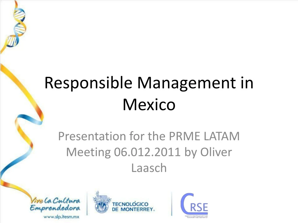 responsible management in mexico
