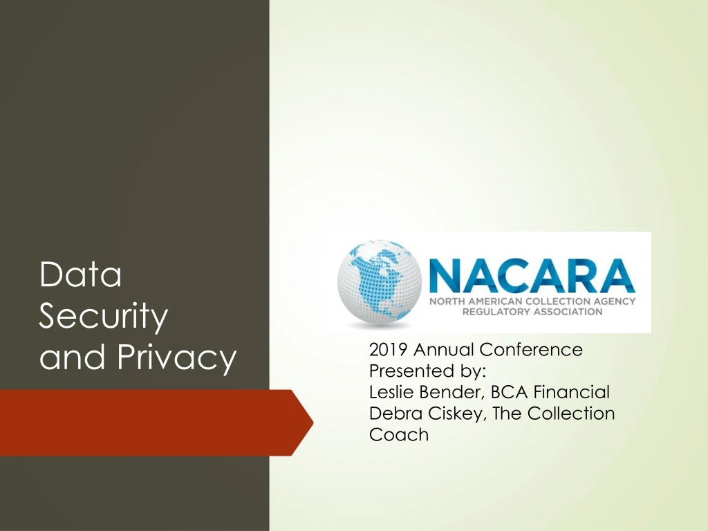 data security and privacy