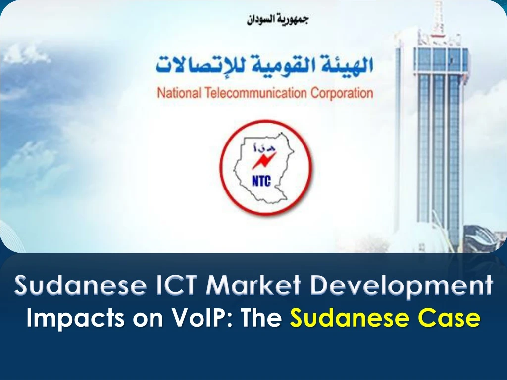 sudanese ict market development impacts on voip