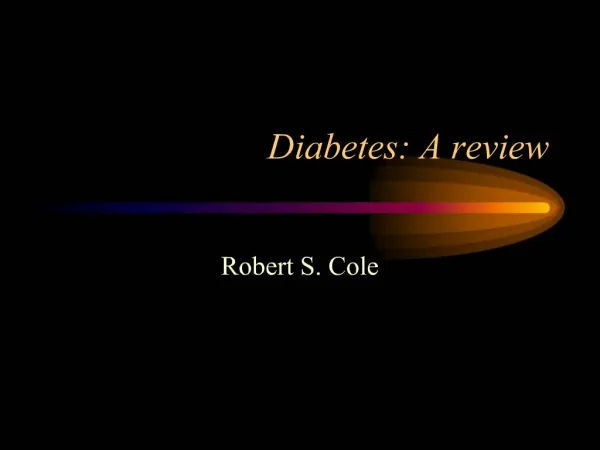 Diabetes: A review