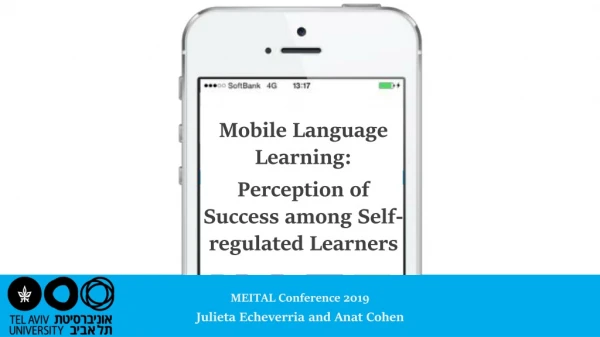 Mobile Language Learning: Perception of Success among Self-regulated Learners