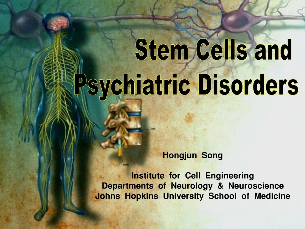 stem cells and psychiatric disorders