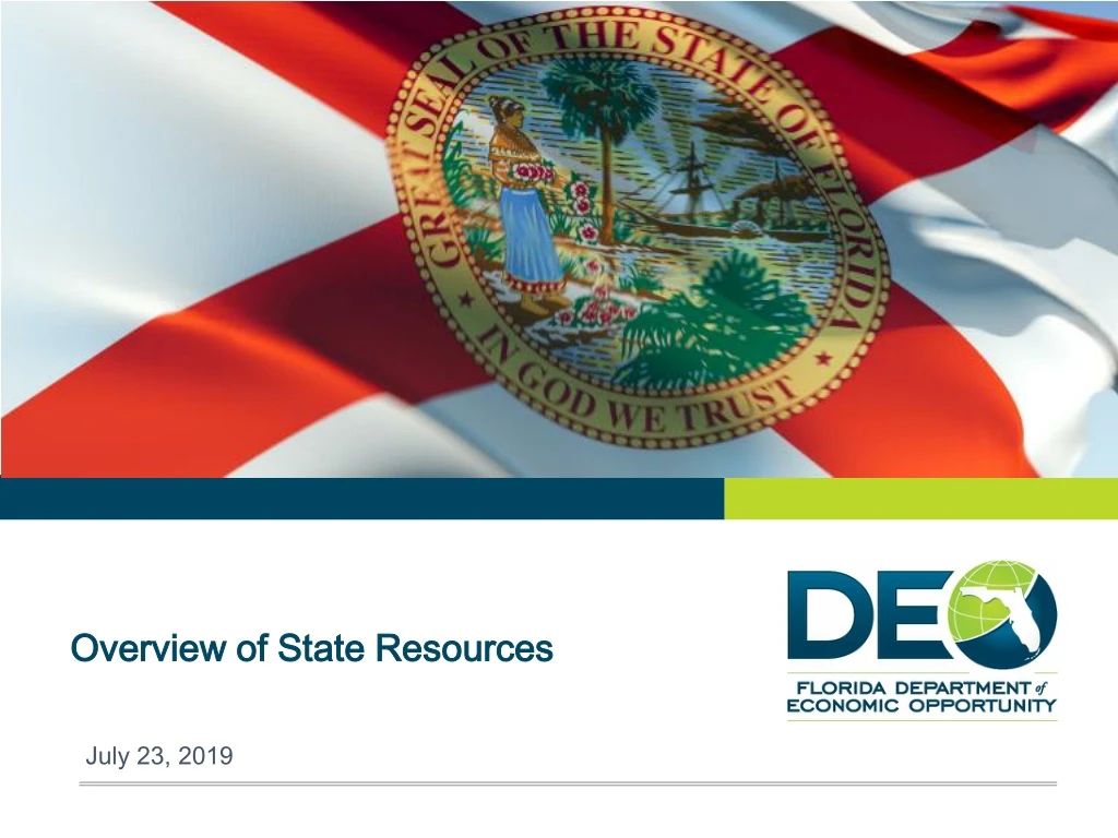 overview of state resources