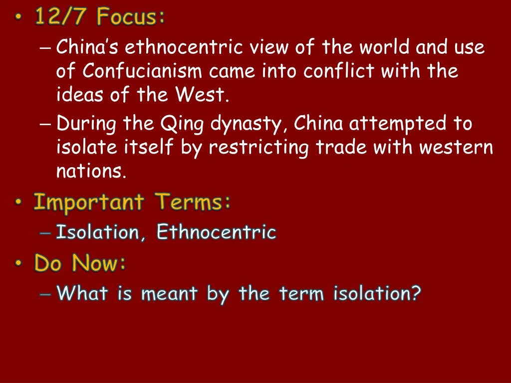 12 7 focus china s ethnocentric view of the world