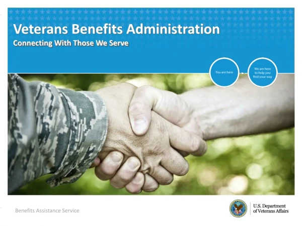 Veterans Benefits Administration Connecting With Those We Serve